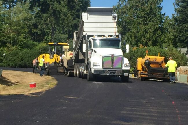 commercial asphalt paving